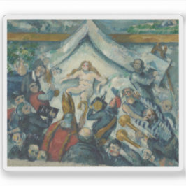 Pegatina Paul Cézanne - La eterna feminina