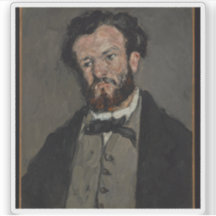 Paul Cézanne - Retrato de Anthony Valabrègue