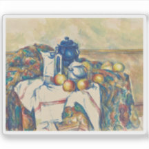 Paul Cézanne - Todavía la vida con la olla azul