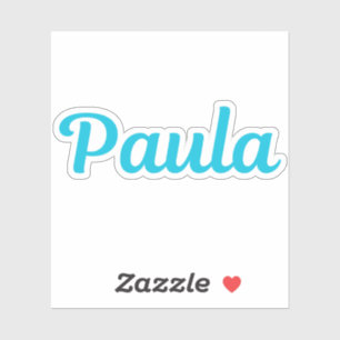 Pegatina Paula