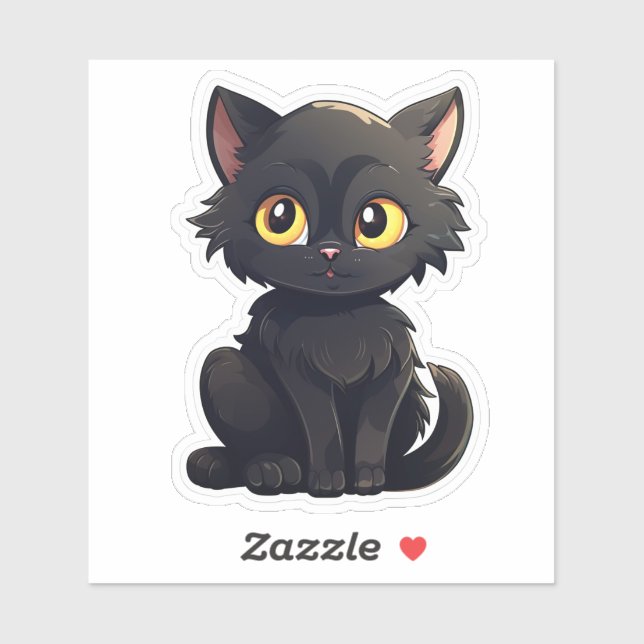 Pegatina Pawsome Purrfection (Hoja)