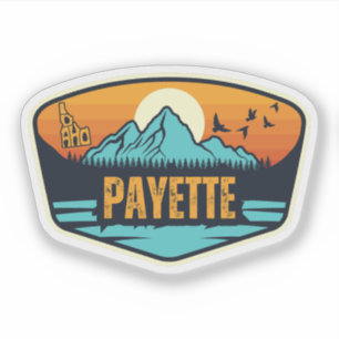 Pegatina Payette, Idaho