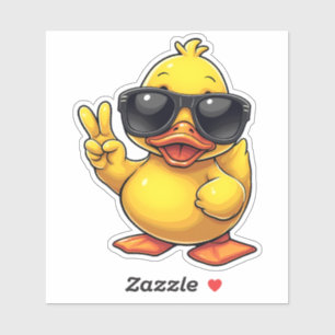 Pegatina Paz de Guay Rubber Duckie