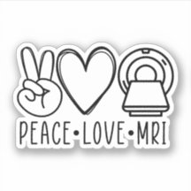 Peace Love MRI Tech, Radiología, Tecnólogo de IRM