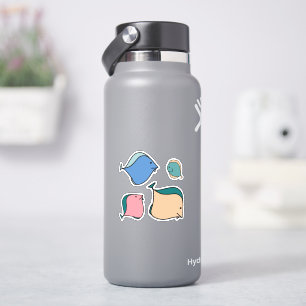 Pegatina Peces caprichosos