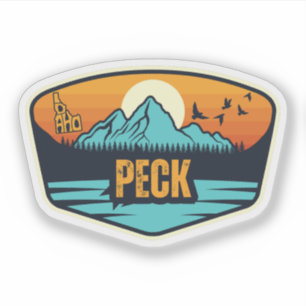 Pegatina Peck, Idaho