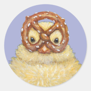 Pegatina Peep and Pretzel