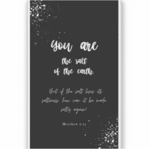 Pegatina Pegatina: Be Salty Personalizado-Cut Vinyl Pegatin