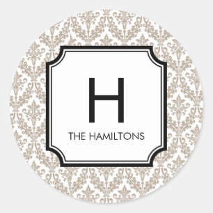 Pegatina/Pegatina de la etiqueta de regalo del mon