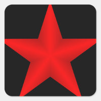 Pegatina Pegatina Estrella Roja
