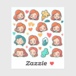 Pegatina "pegatinas de anime para laptop" "pegatinas de ani