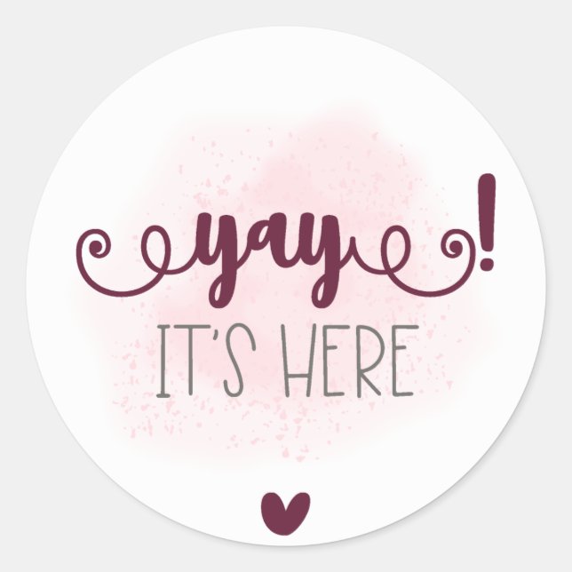 Pegatina, Pegatinas redondos clásicos. (Anverso)