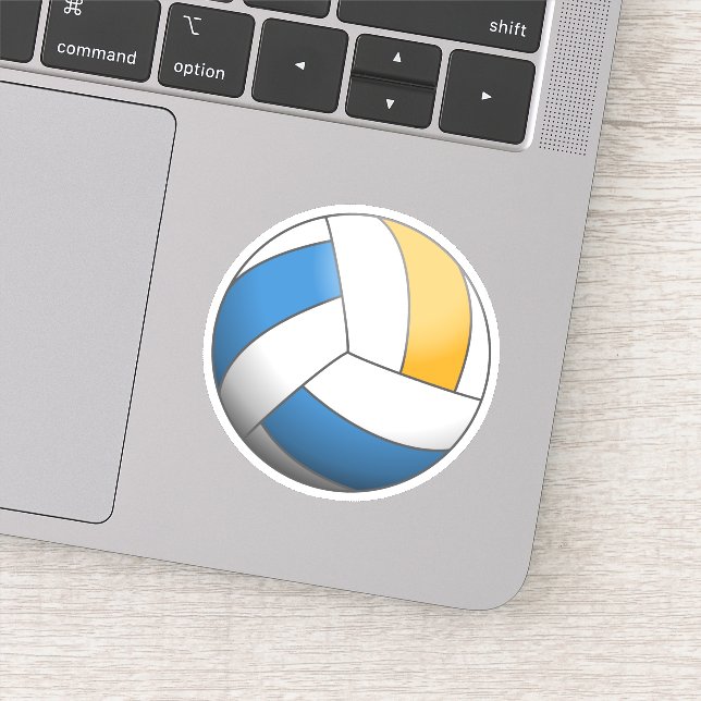 Pegatina Pelota de voleibol (Detalle)