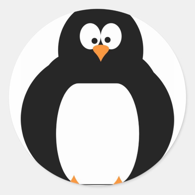 Pegatina Penguin (Anverso)