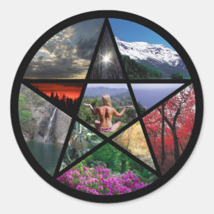 pegatina Pentacle Collage