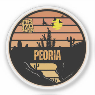 Pegatina Peoria, Arizona