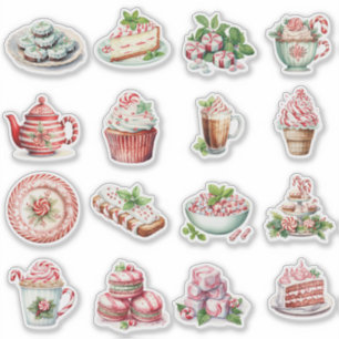 Pegatina Peppermint trata a los rojos y a los verdes