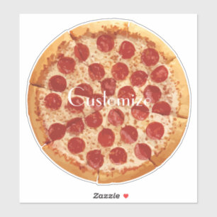 Pegatina Pepperoni Pizza Thunder_Cove