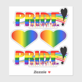 Pegatina Pequeña colección de orgullo (4)