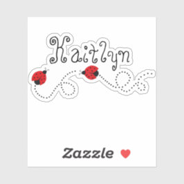 Pegatina Pequeñas damas bugs | Vinilo personalizado