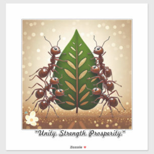 Pegatina "Pequeñas maravillas unidas"