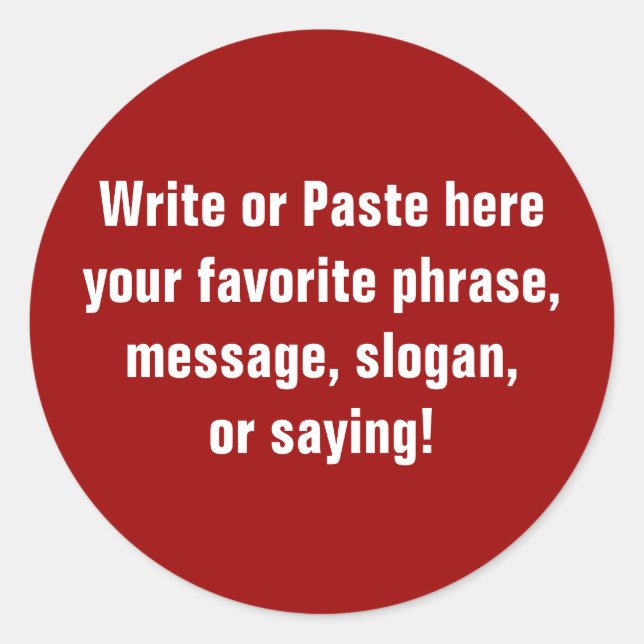 Pegatina pequeño (1,5 pulgadas) (Anverso)