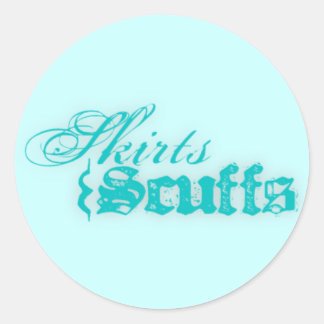 Pegatina pequeño con logotipo