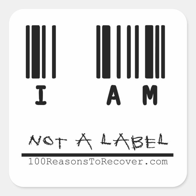 Pegatina pequeño - No es una etiqueta (Anverso)