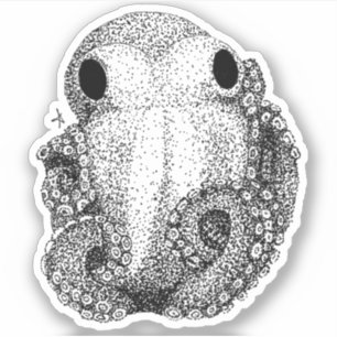Pegatina Pequeño Octopus