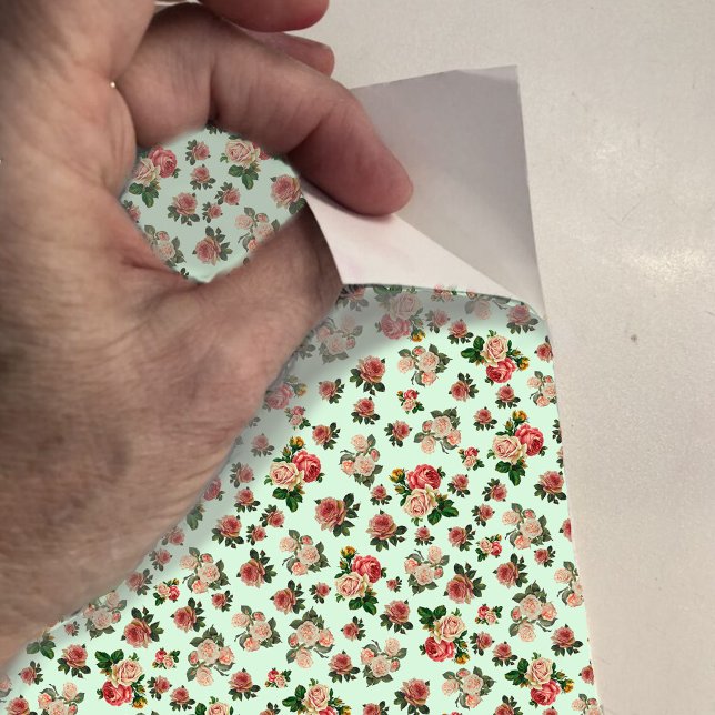 Pegatina Pequeños mini rosas de Dollhouse Wallpaper (Subido por el creador)