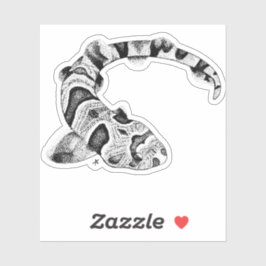 Pegatina Percibir el tiburón gato