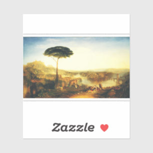 Pegatina Peregrinación de Childe Harold por Joseph Turner