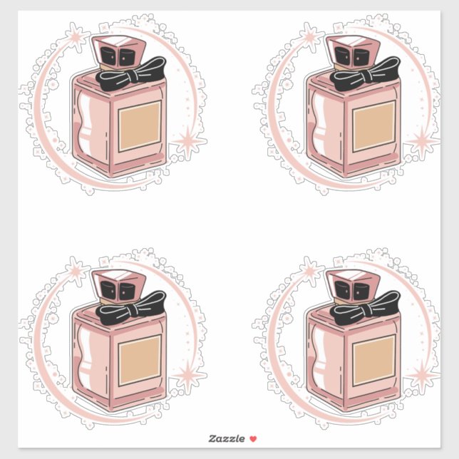Pegatina Perfume Sticker (Hoja)