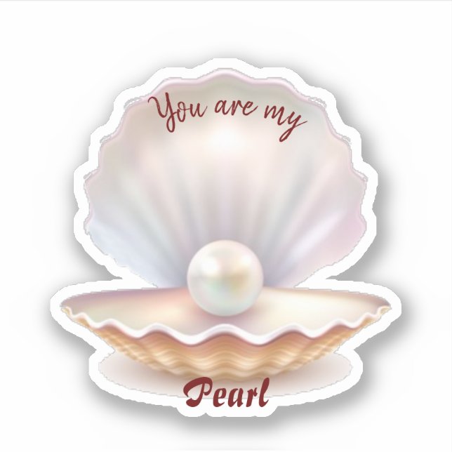 Pegatina Perla (Anverso)