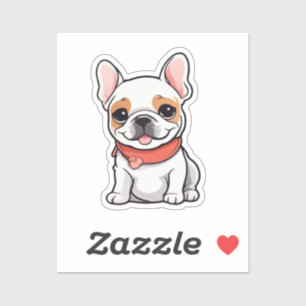 Pegatina Perro de dibujos animados