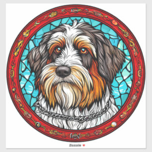 Pegatina Perro de raza pura genial