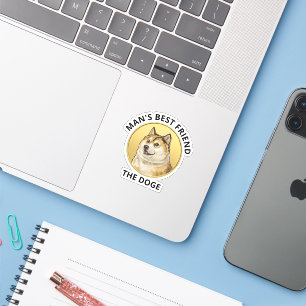 Pegatina Perro dogmático personalizado