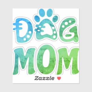 Pegatina Perro Mamá