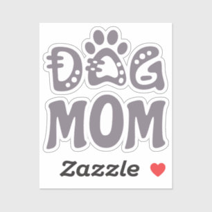 Pegatina Perro Mamá