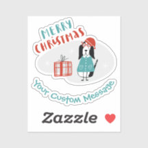 Perro navidad personalizado