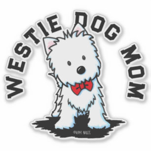 Pegatina Perro Westie