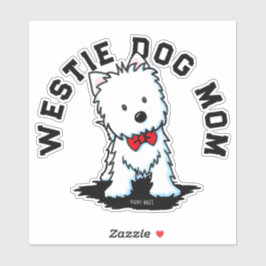 Pegatina Perro Westie