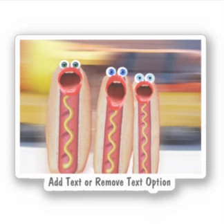 Pegatina Perros calientes Weenie People