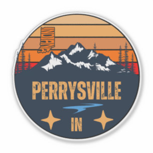 Pegatina Perrysville, Indiana