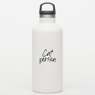 Pegatina Persona del gato