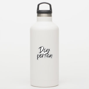 Pegatina Persona Perro