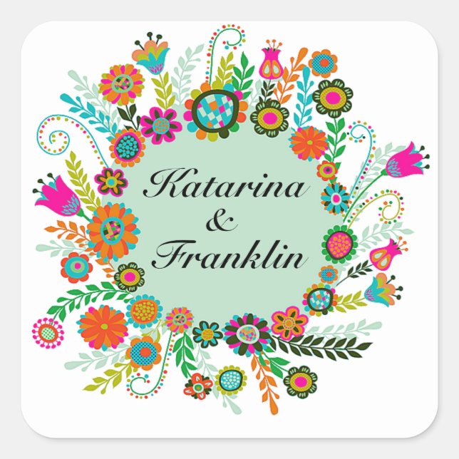 Pegatina personal - SRF (Anverso)