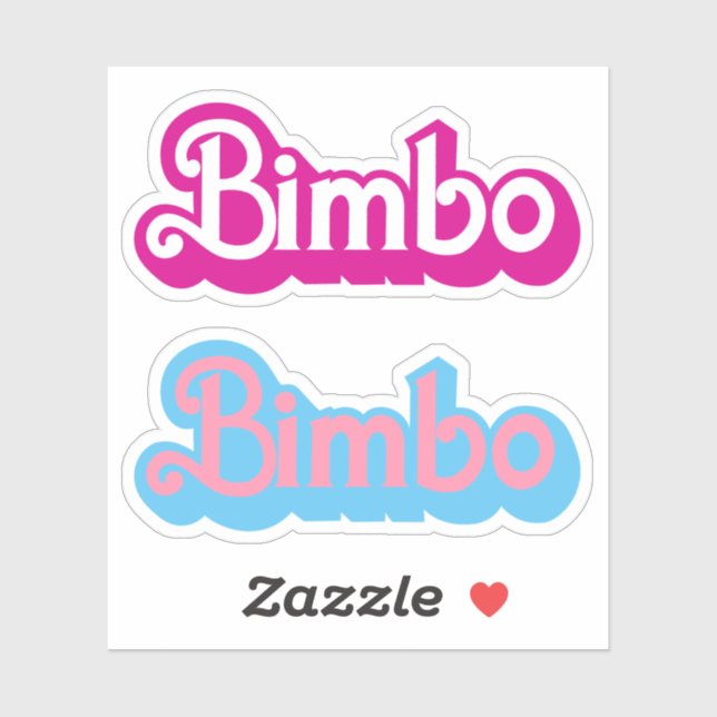Pegatina Personalizable Bimbo (Hoja)