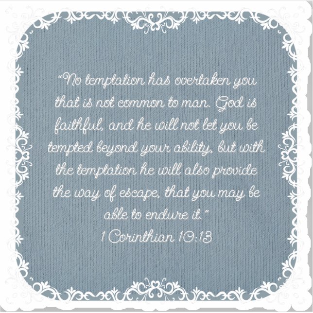 Pegatina Personalizable de encaje Bibe Verse Personalizado  (Anverso)