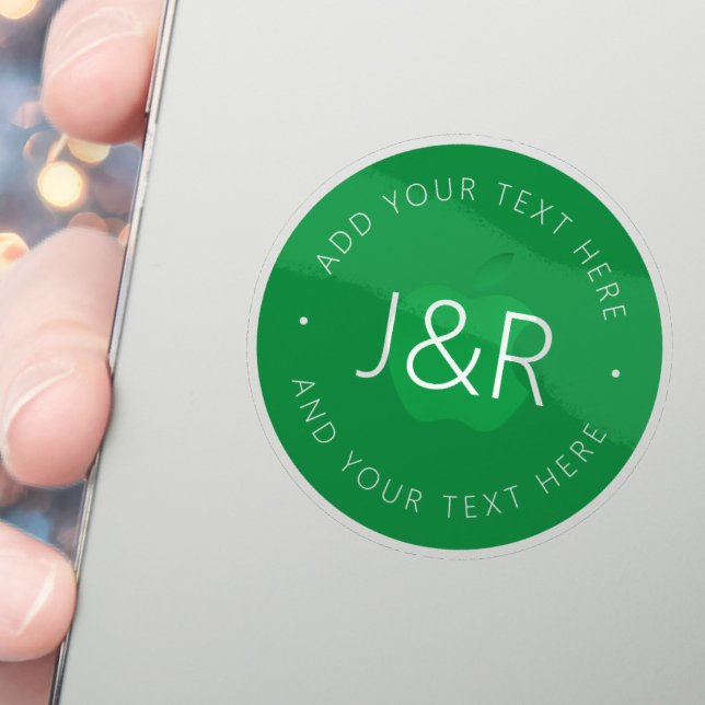 Pegatina Personalizable elegante (Subido por el creador)